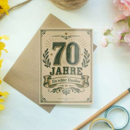 Elegante Geburtstagskarte zum 70 mit Sternen und Ornamenten|p:2014255|h:7b6b4657b0acafb1d669a8de0526a47f