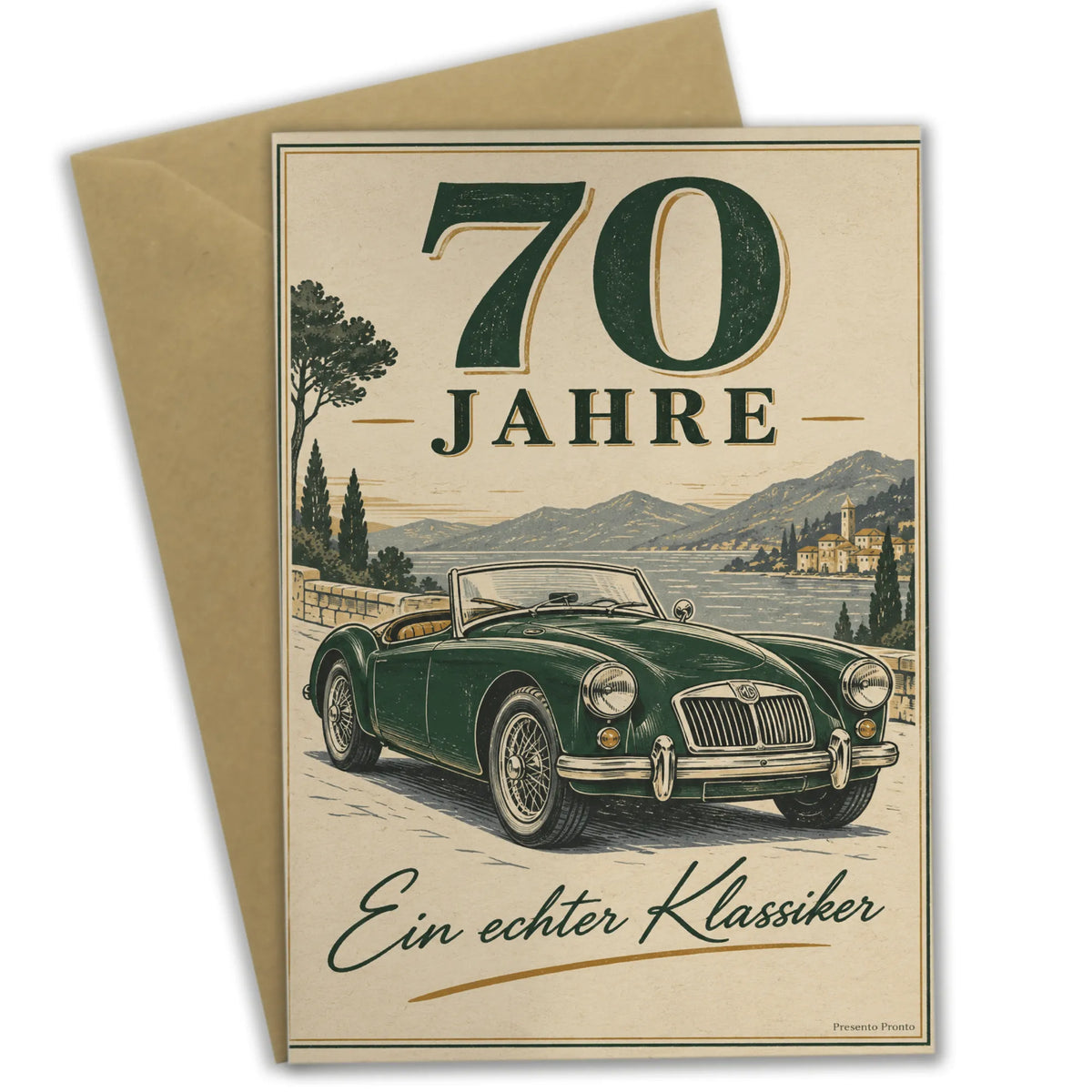 Elegante Geburtstagskarte zum 70. für Männer mit Oldtimer|p:2014272|h:99b839c0f7e74b8edd7531cc5e35dc2a