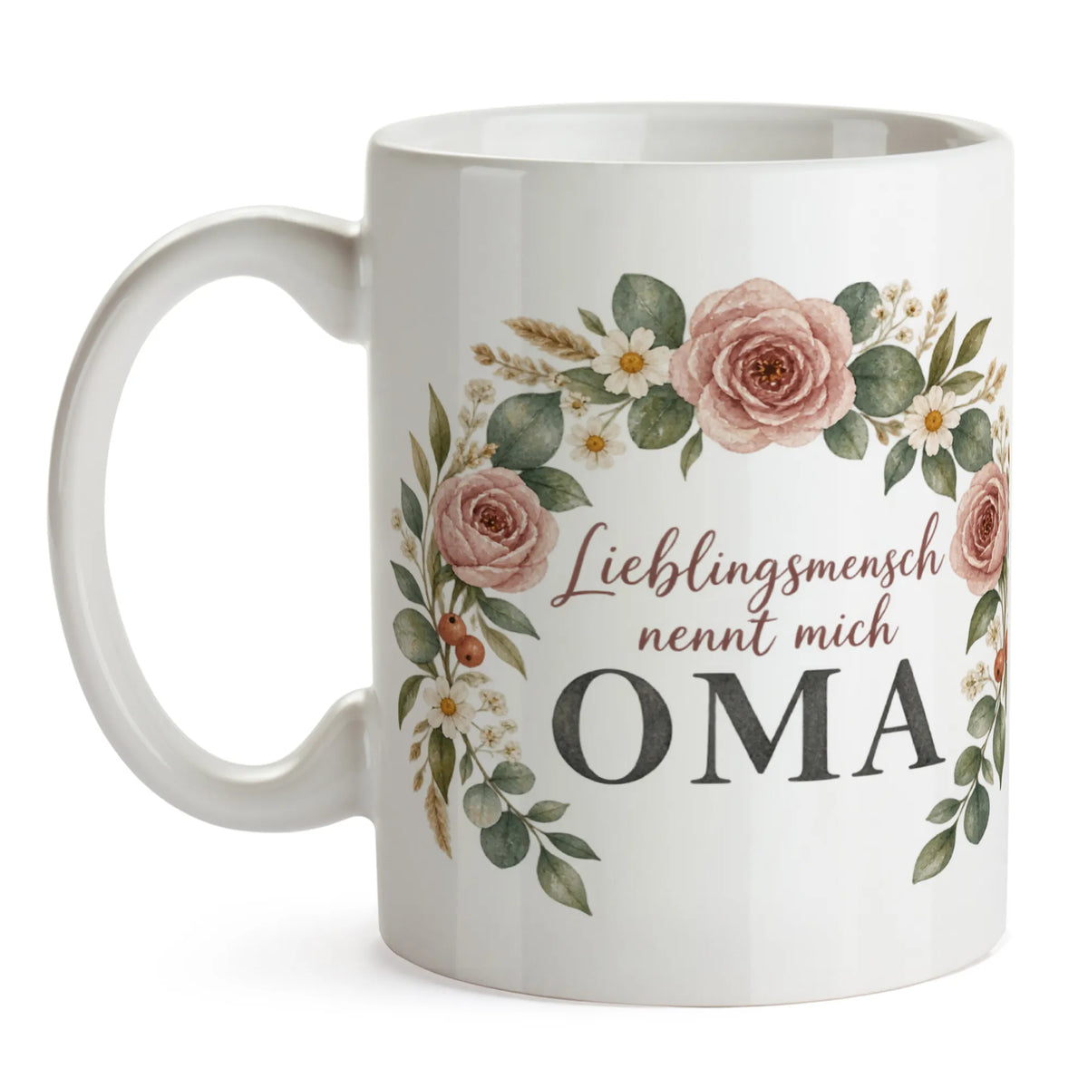 Liebevolle Tasse für Oma mit Blumenkranz|p:2014330|h:a7db385ded483e0719036bb7f2174913