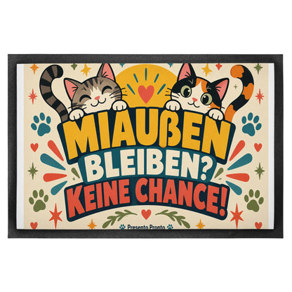Lustige Fußmatte für Katzenfreunde mit zwei Katzen|p:2014332|h:53e34af0c686ca2a500f05cdd206a2fa