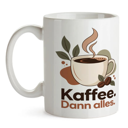 Coole moderne Kaffeetasse für Kaffeeliebhaber mit Kaffeebohne|p:2014342|h:ce3e892951bec4b96c4dbf31eb693097