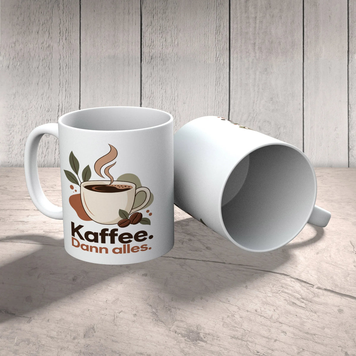Coole moderne Kaffeetasse für Kaffeeliebhaber mit Kaffeebohne|p:2014342|h:ea7494b04deab61e6ebf55611eb9960c