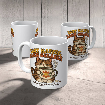 Lustige Tasse für Morgenmuffel mit grummeliger Katze|p:2014351|h:dcaf63338c04a6e506e05a4cc256b76b