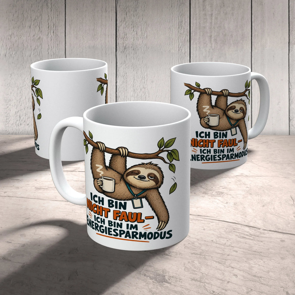 Lustige Tasse für Faule mit Faultier im Energiesparmodus|p:2014353|h:8e9b62c9bfc8f6fc242382ee0eccc017
