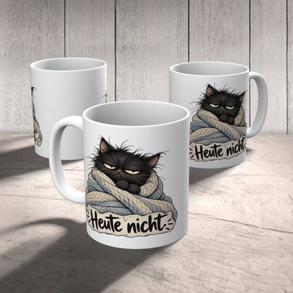 Lustige Tasse für Katzenfreunde mit schwarzer Katze|p:2014355|h:4b07e6691ffcebf0819a9b1bdd1c1de0