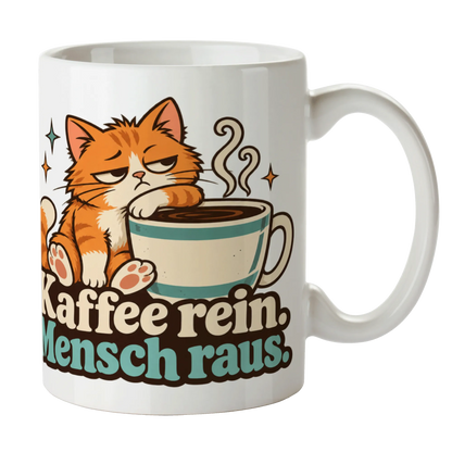 Lustige Tasse mit müder Katze für Morgenmuffel|p:2014357|h:c034d525d1ecd2b71bc624a0f20dc5b5