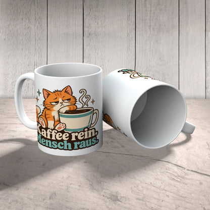 Lustige Tasse mit müder Katze für Morgenmuffel|p:2014357|h:e13c0f966b0019dcfc4b126e9dee3f24