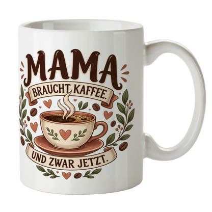 Lustige Kaffeetasse für Mama mit dampfender Tasse|p:2014360|h:0d964ada0d18397607d6c666929e877c