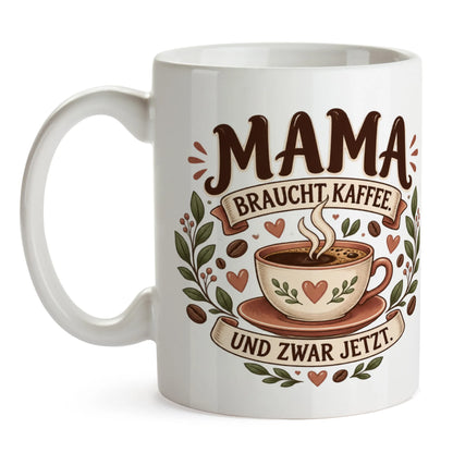 Lustige Kaffeetasse für Mama mit dampfender Tasse|p:2014360|h:fa5e819c862abf1b1678221ebee347fc