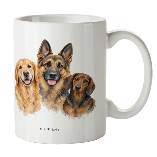 Süße Tasse für Hundefans mit Golden Retriever Schäferhund und Dackel|p:2014361|h:4aecd5d03fb2e2e02a35bd6e78188a46