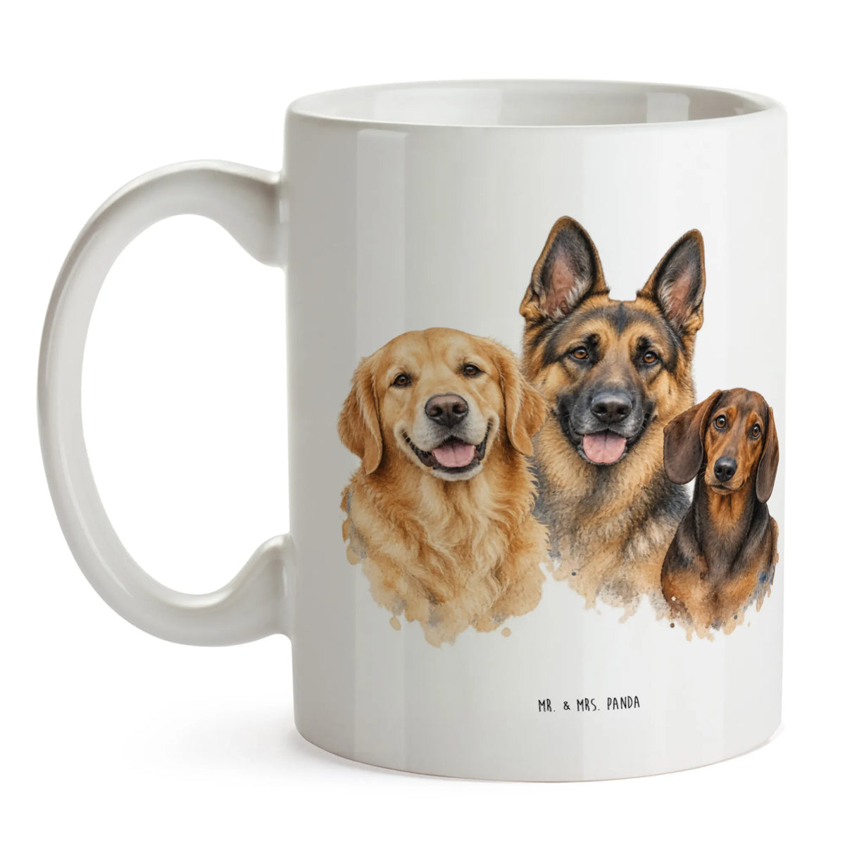 Süße Tasse für Hundefans mit Golden Retriever Schäferhund und Dackel|p:2014361|h:3a06c150e28744b2a0da7155e8a58530