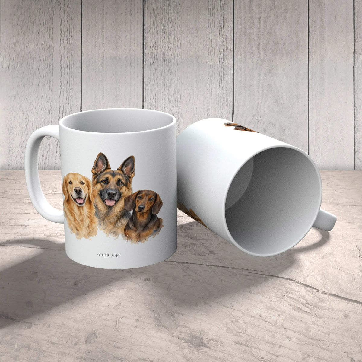 Süße Tasse für Hundefans mit Golden Retriever Schäferhund und Dackel|p:2014361|h:da3be2179af520da8efdf19b9c0b685a