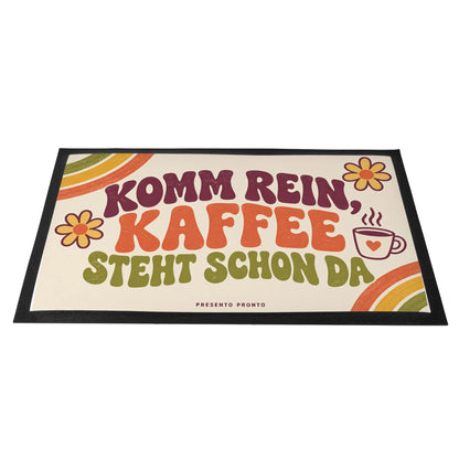 Herzliche Fußmatte für innen für Kaffeefreunde mit Regenbogen|p:2014392|h:494ae08a7ed13638118de6159c5a00e7