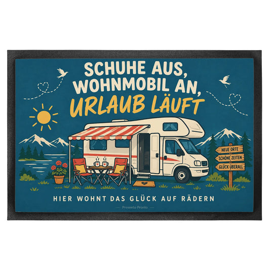 Lustige Fußmatte für Wohnmobil mit Urlaubsspruch|p:2014399|h:17084133510fcc27a2b11887692a1456