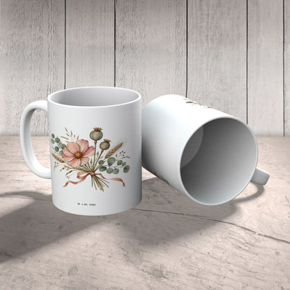 Elegante Tasse für Kollegin mit Wildblumenstrauß|p:2014407|h:7e994e1851ddfa18db683eb3c12f85ed