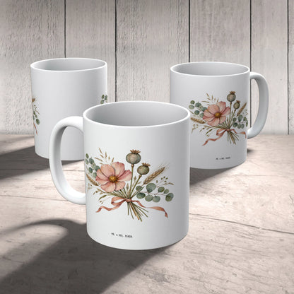 Elegante Tasse für Kollegin mit Wildblumenstrauß|p:2014407|h:d5475d8f6dfb2b128816549e7ecba8ce