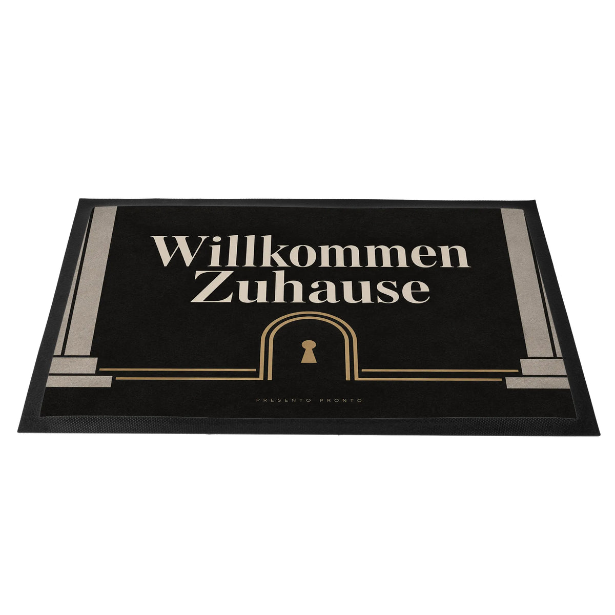 Elegante Fußmatte für innen zum Einzug mit Eingangsportal|p:2014424|h:29f7524d10485ebc91d008fe0371a581