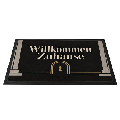 Elegante Fußmatte für innen zum Einzug mit Eingangsportal|p:2014424|h:29f7524d10485ebc91d008fe0371a581