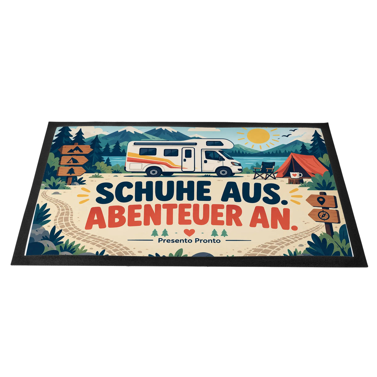 Lustige Fußmatte fürs Wohnmobil mit Abenteuer Spruch|p:2014427|h:cb2a948120cb378ae4a0104416b466fe