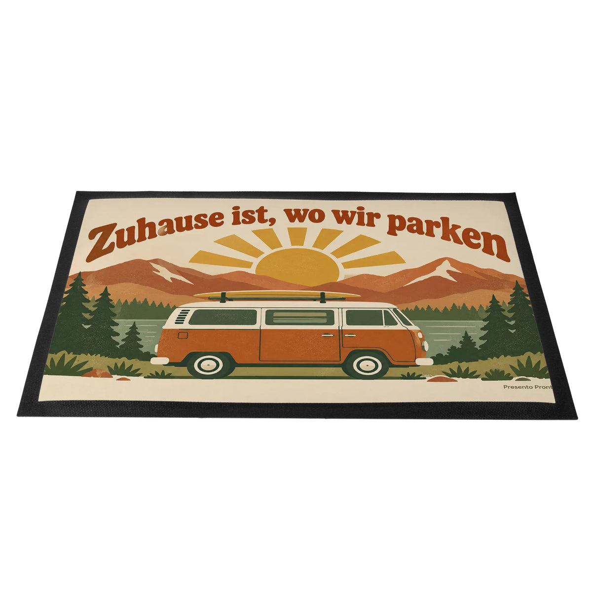 Gemütliche Fußmatte für Wohnmobilfans mit Vintage-Camper|p:2014451|h:b08ef14ceeb1c166061641e473c46e31