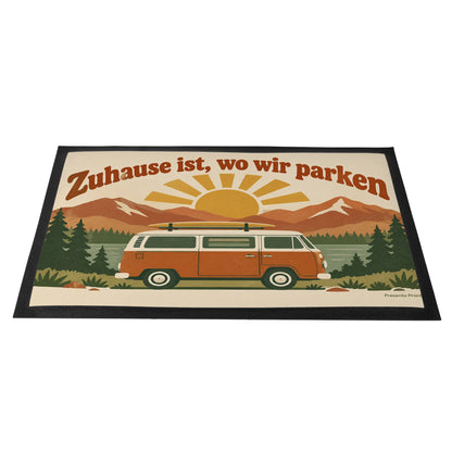 Gemütliche Fußmatte für Wohnmobilfans mit Vintage-Camper|p:2014451|h:b08ef14ceeb1c166061641e473c46e31
