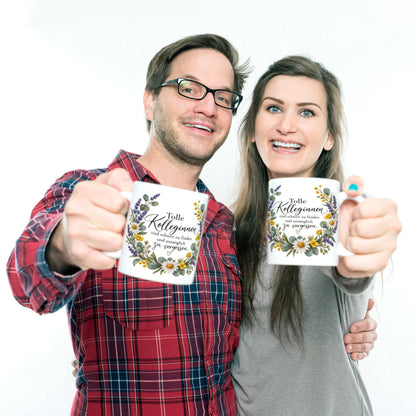 Elegante Tasse für Kollegin mit Blumenkranz|p:2014455|h:c04bf3e2931546ac63f2ab60c03a18cc