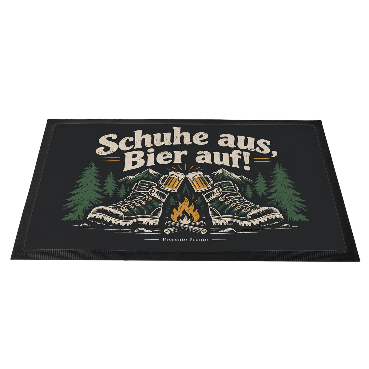 Lustige Fußmatte für Wohnmobilfans mit Wanderschuhen|p:2014456|h:f299c79108837f7f7e2c07491b77149e