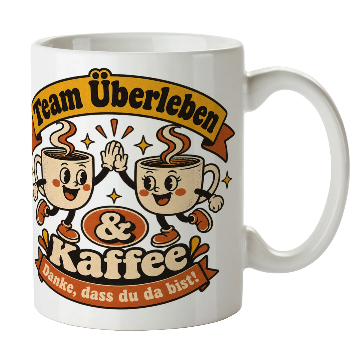 Lustige Tasse für Kollegin mit Kaffee High-Five|p:2014466|h:3b033794e89dbc2d2a4b4cc653590d10