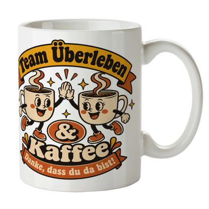Lustige Tasse für Kollegin mit Kaffee High-Five|p:2014466|h:3b033794e89dbc2d2a4b4cc653590d10