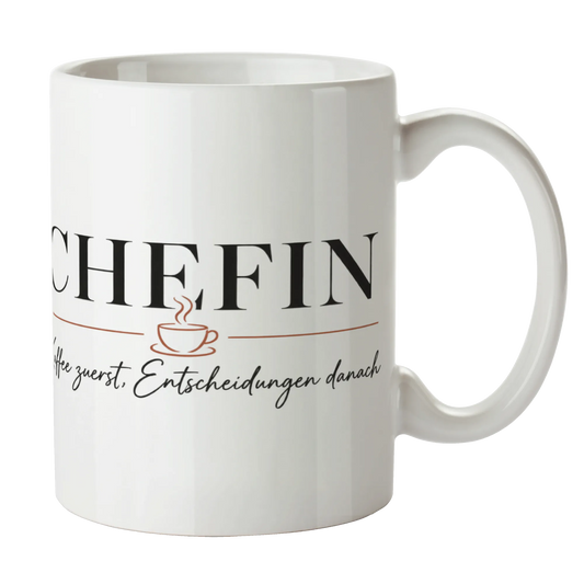 Lustige Tasse für die Chefin mit Kaffeespruch|p:2014471|h:fa461522a10ce7f943361512a1dea553