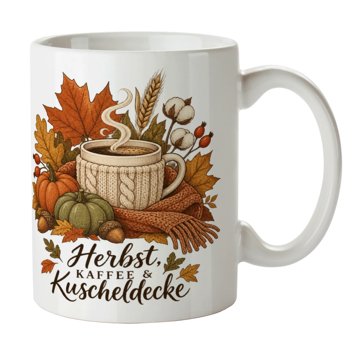 Gemütliche Tasse für den Herbst mit Kürbissen|p:2014474|h:8118d94a9e006c3f3f87641052b2bf6c