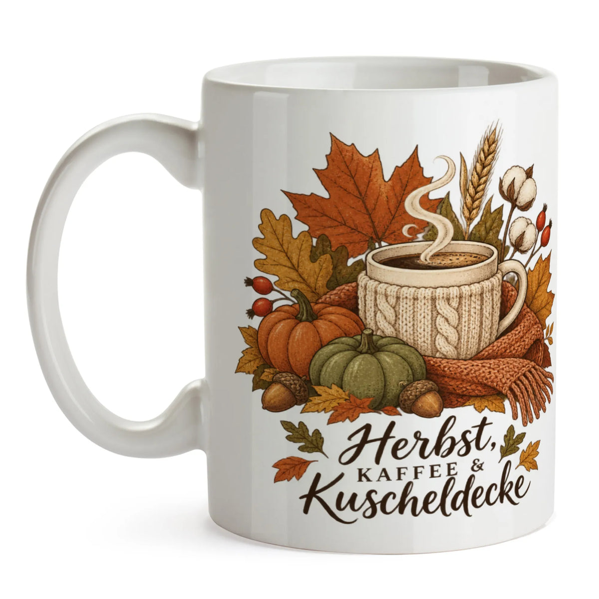Gemütliche Tasse für den Herbst mit Kürbissen|p:2014474|h:b618516a719797232c837982e252fef5