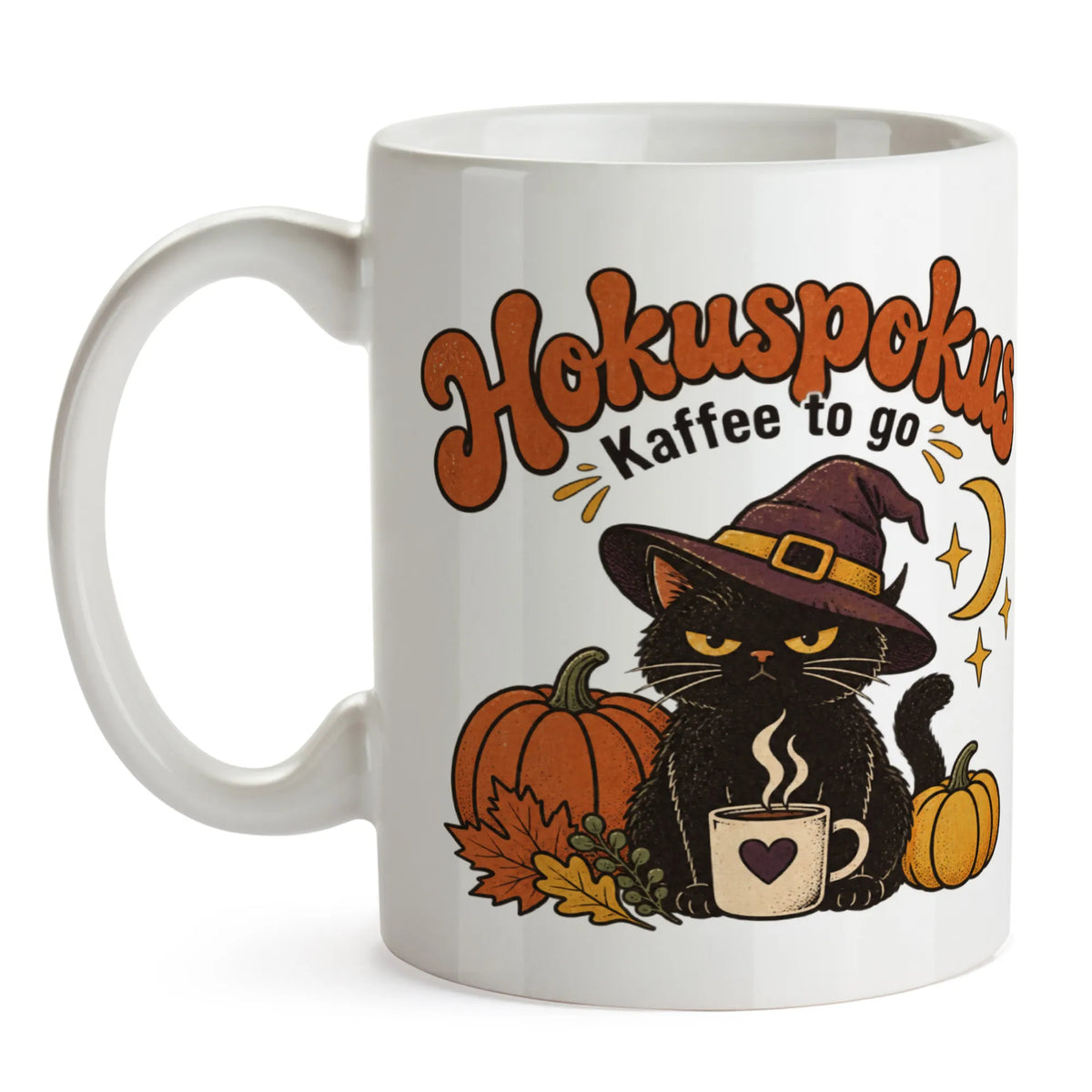 Lustige Halloween Tasse mit Hexenkatze|p:2014483|h:10de7fcc596104ba347f89d169e6b8c3