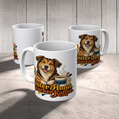 Lustige Kaffeetasse für Hundeliebhaber mit Mischlingshund|p:2014484|h:d034cc95b9df7a18bb10e09bfd41a04e