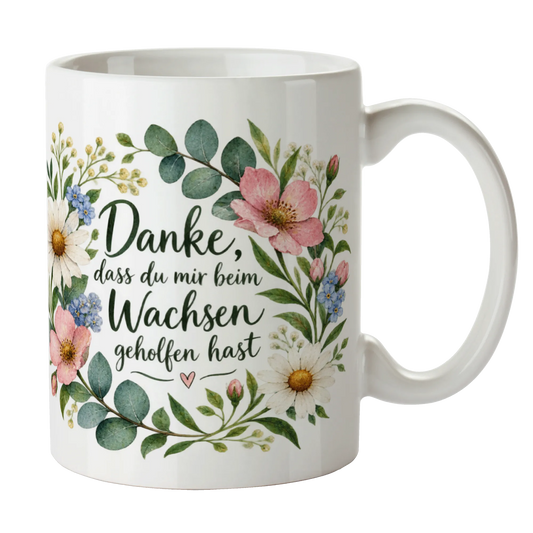 Herzliche Tasse für Erzieherin mit Wildblumenkranz|p:2014488|h:17b0d90b10bbe2dba8cee6de36820f31