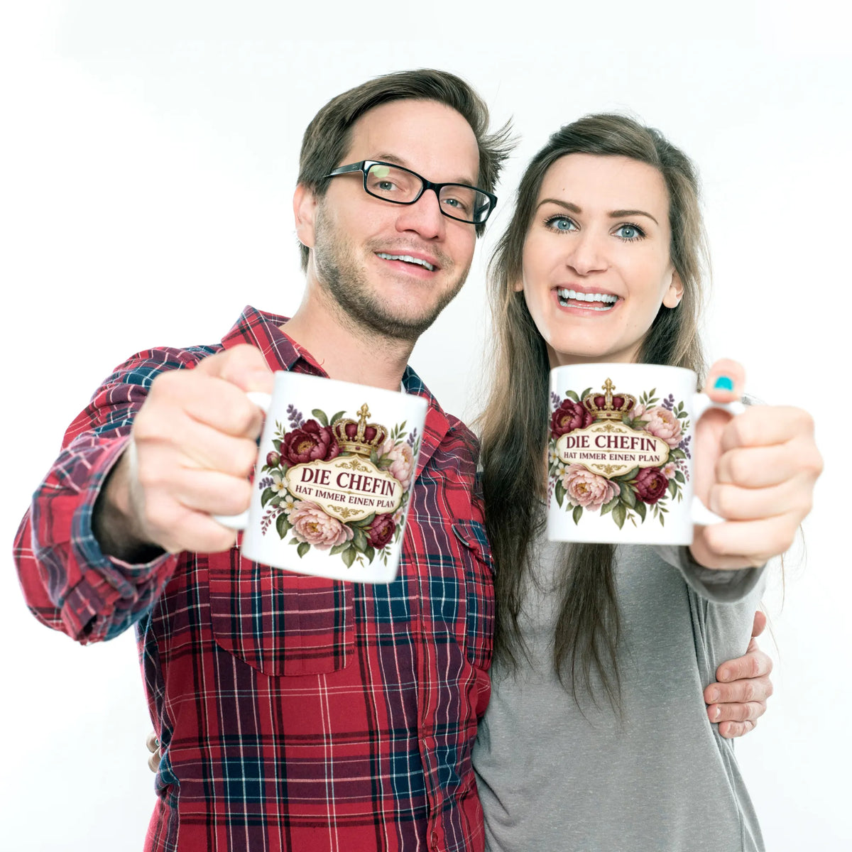 Lustige Tasse für die Chefin mit Blumen|p:2014490|h:49d13ad603e4c5b560a1e57416e0a59b