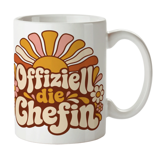 Lustige Tasse für die Chefin mit aufgehender Sonne|p:2014494|h:87fcfff78aa4d88a433b869f567d03b7