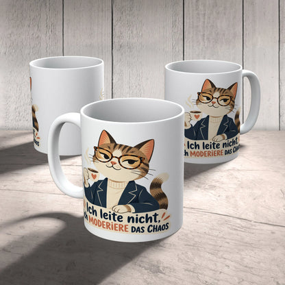 Lustige Tasse für die Chefin mit souveräner Katze|p:2014496|h:f78a8068888f438765d125e80ad34676