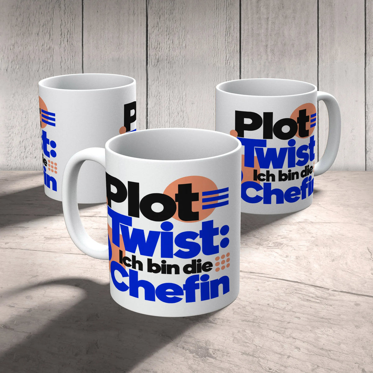 Lustige Tasse für die Chefin mit Statement-Typografie|p:2014497|h:4475b629f6cb67632df2490b4e59c710