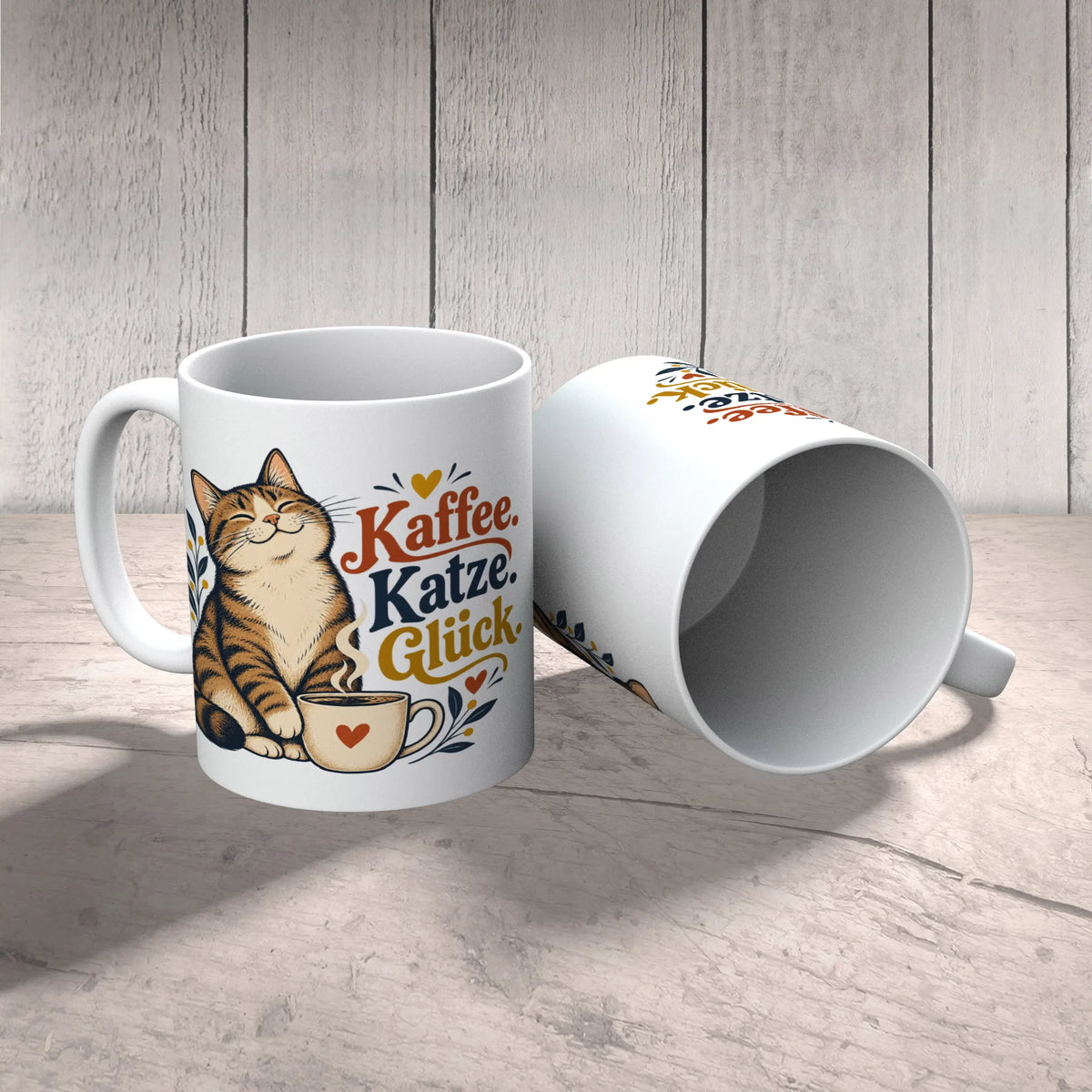 Gemütliche Tasse mit entspannter Katze für Katzenfans|p:2014499|h:b91246084acdd4777c38e2522d64bc18
