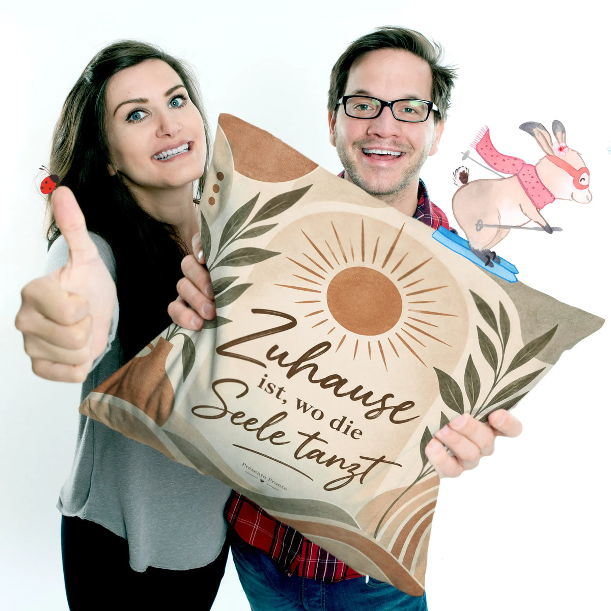 Gemütliches Boho Dekokissen für Zuhause mit Sonnenbogen|p:2014505|h:5166d53fee57eb4839cdfea552a1a0b1