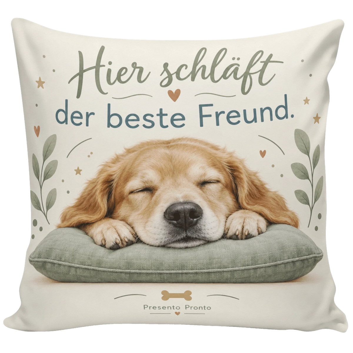 Gemütliches Kopfkissen für Hundeliebhaber mit schlafendem Hund|p:2014506|h:1cac86071632c78575118e1b9c549d97