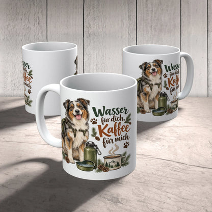 Lustiger Trinkbecher für Hunde unterwegs mit Australian Shepherd|p:2014526|h:366d5439c2d18e4f914e0876aa2dea9c