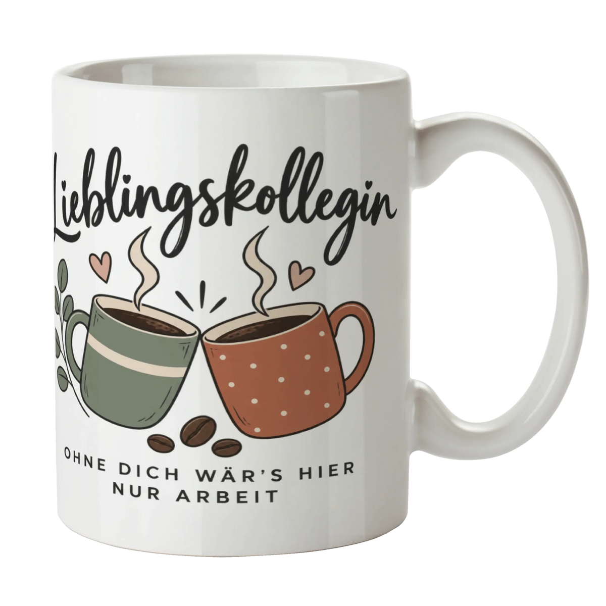 Herzliche Tasse für die Lieblingskollegin mit anstoßenden Tassen|p:2014527|h:2bdad8d3ac6efb2a663b3f00916a14fe
