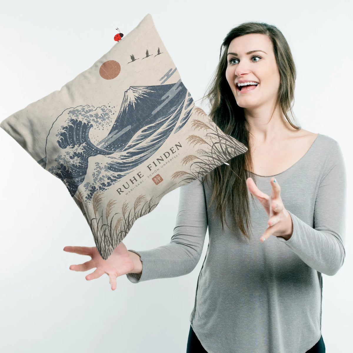 Ruhiges Kissen für Japanfans mit Fuji|p:2014528|h:3b0539e4eeab07de8d99875209edfd3b