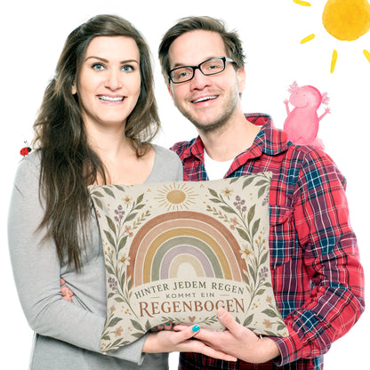 Mutmachendes Dekokissen mit Regenbogen für Freundinnen|p:2014533|h:374d4e4a3c0b12a83c99b1024acc516c