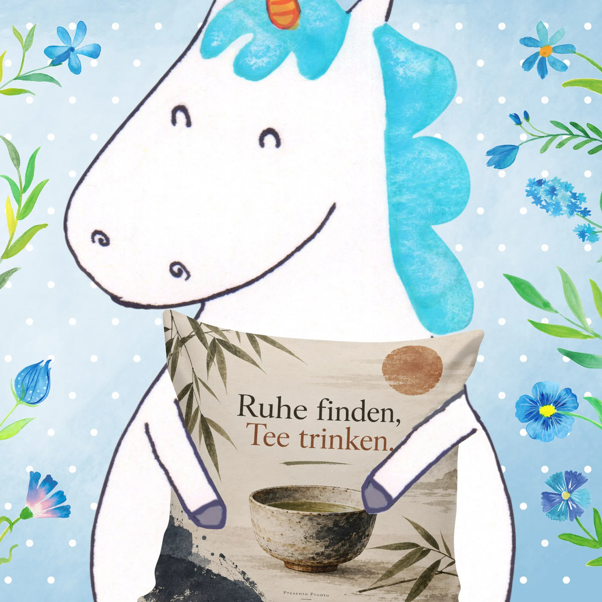 Gemütliches japanisches Kissen mit Teetasse für Teefans|p:2014538|h:e1b0e86f78c20cd505b2babcc829cc4b