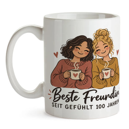 Lustige Tasse für die Freundin mit zwei Freundinnen|p:2014544|h:aa4ad6e62626f7587f0996ca7c704fce