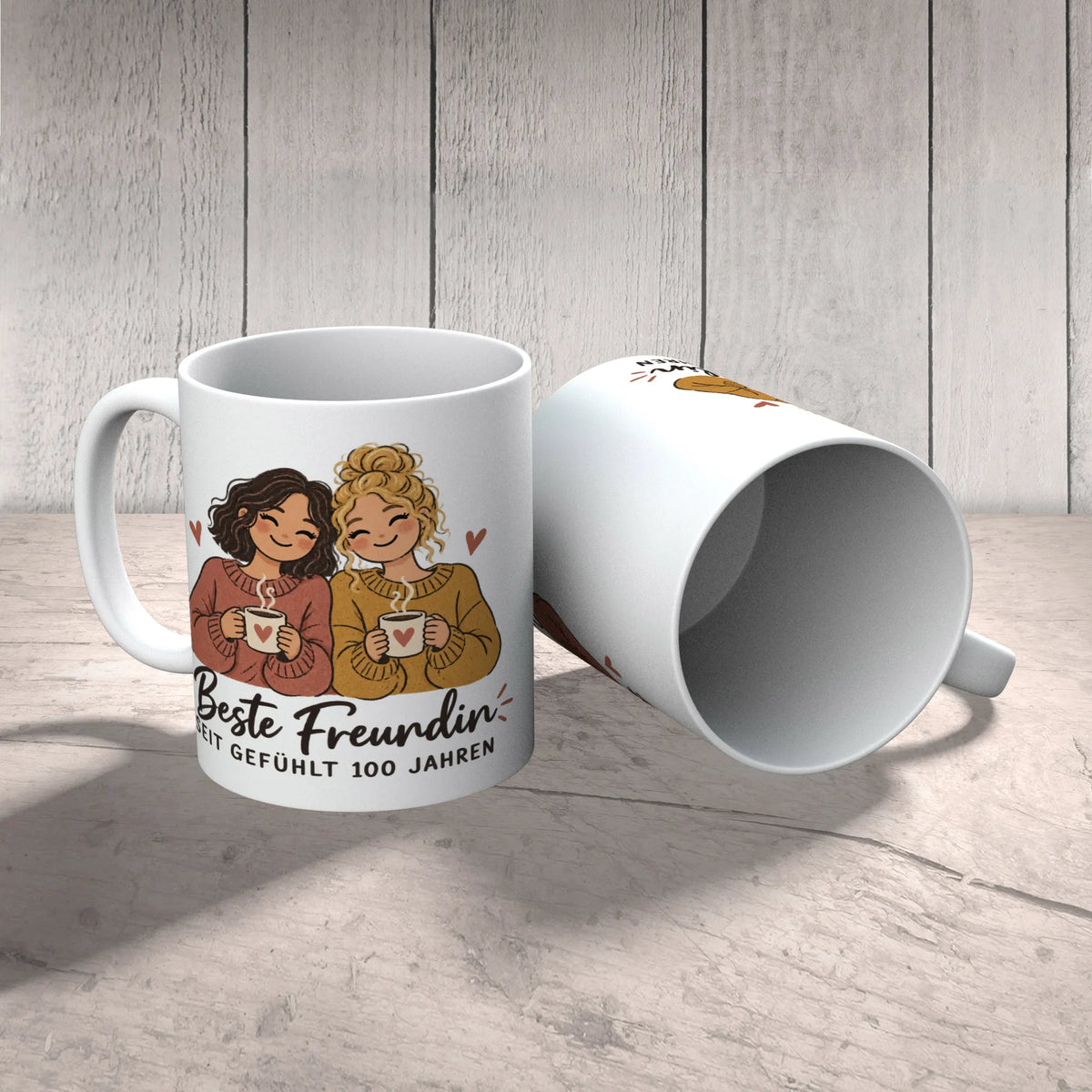 Lustige Tasse für die Freundin mit zwei Freundinnen|p:2014544|h:6ef8412397045b73e5b511c20d3567c7