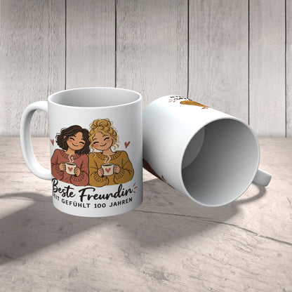 Lustige Tasse für die Freundin mit zwei Freundinnen|p:2014544|h:6ef8412397045b73e5b511c20d3567c7